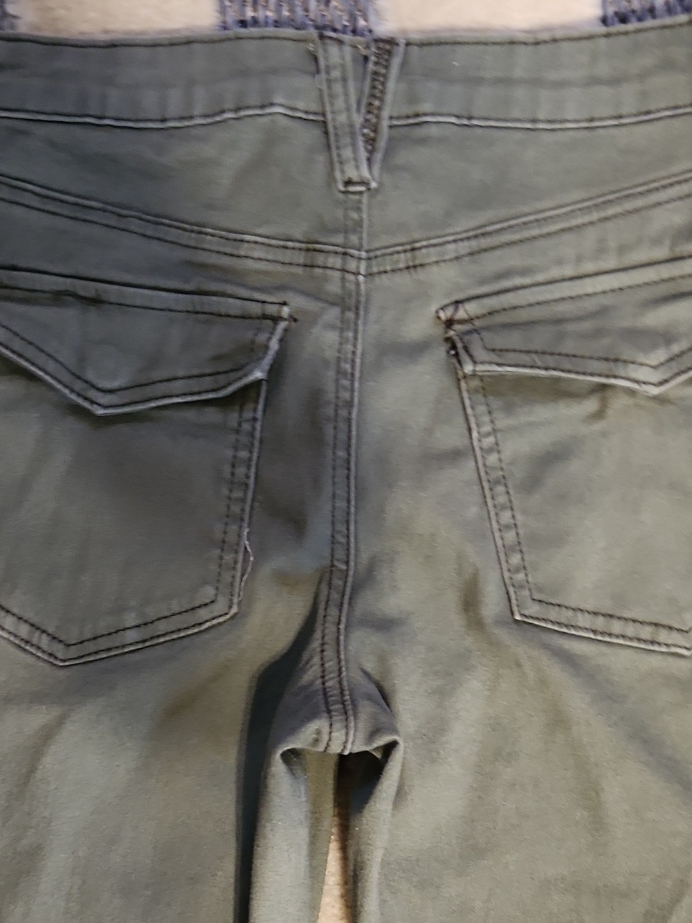 YMI Olive Green Cargo Jogger Pants - Picture 7 of 7